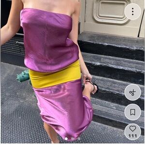 Mode Mischief Melt Panel Tube Top Dress